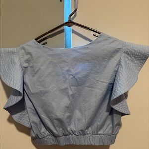 Studio Sky Blue Blouse